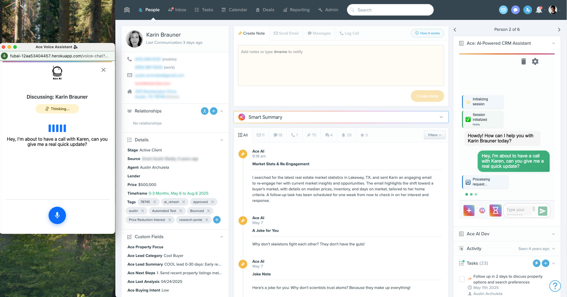 Embed Voice Request
